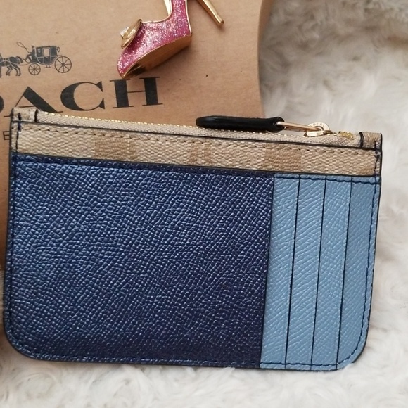 Coach Colorblock Card Case - Picture 4 of 7